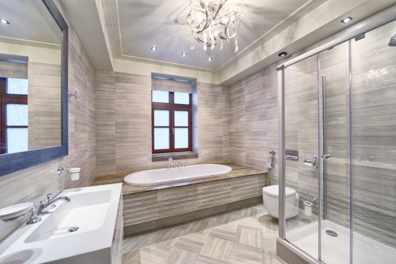 Bathtub with Modern Fixtures